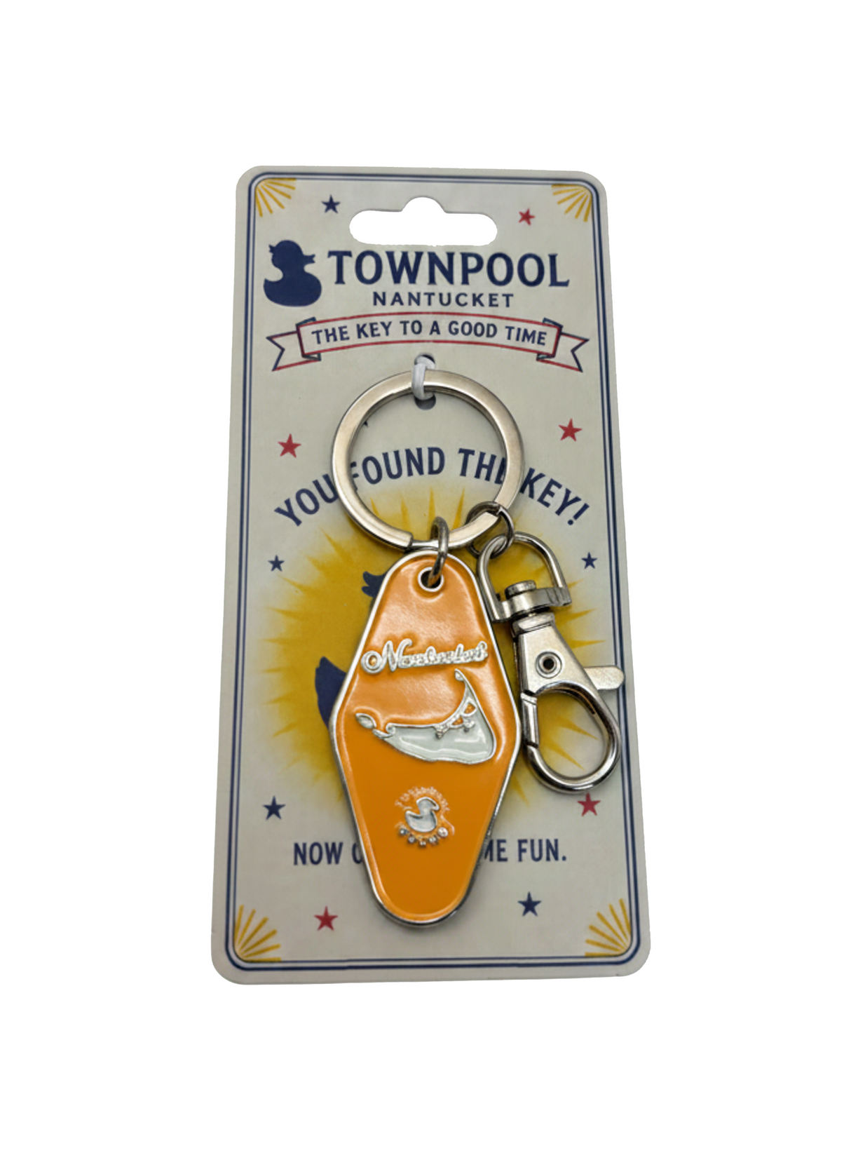 Orange - Find a Way - Keychain (Metal)