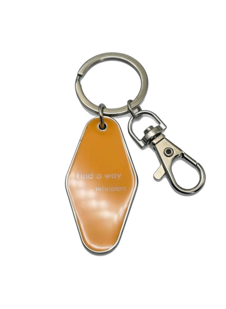Orange - Find a Way - Keychain (Metal)