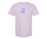 TownPool  Duck Short Sleeve Tee Shirt (Purple, Maggie Blue)