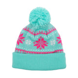 Pacific: Nantucket Winter Hat (Sea Foam Green with Stripes)