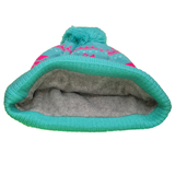 Pacific: Nantucket Winter Hat (Sea Foam Green with Stripes)