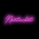 Nantucket Neon Sign Pink