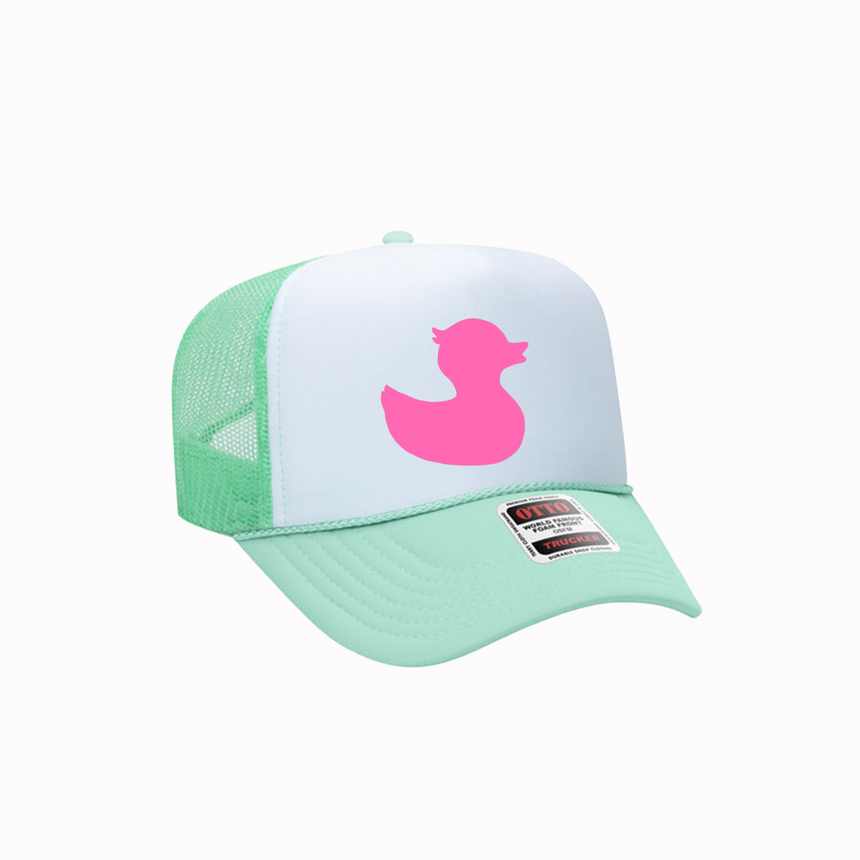 Townpool Sea Foam Trucker Hat with Rope