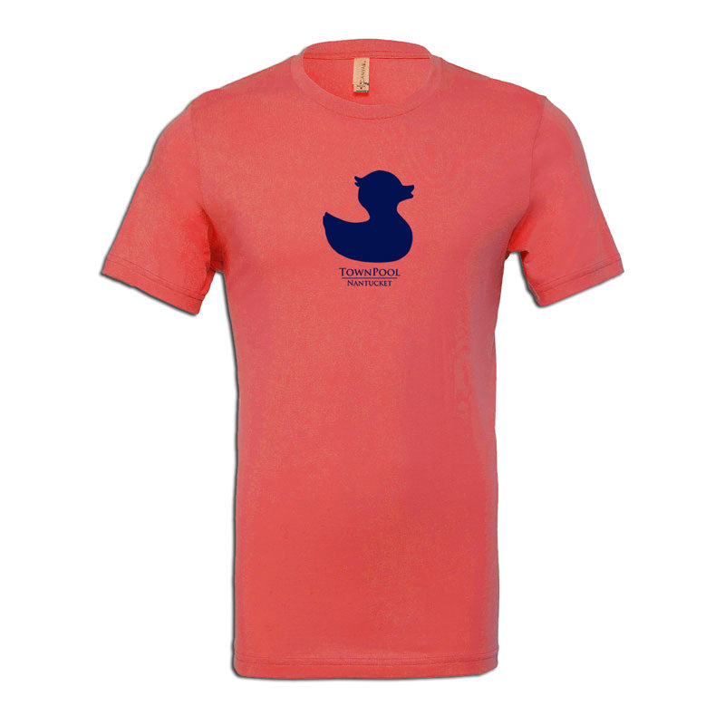 Duck Short Sleeve Tee Shirt (Red, Navy)