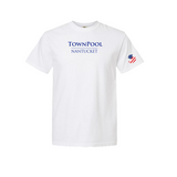 TownPool Nantucket with Duck USA Flag On Sleeve