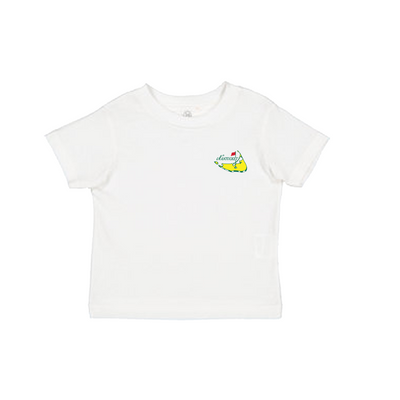 Children's Toddler White Golf Tee Shirt
