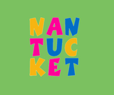 Children's Nantucket Stacked Lime Tee Shirt