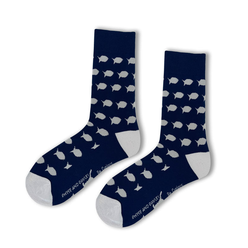 maax Navy Socks – TownPool