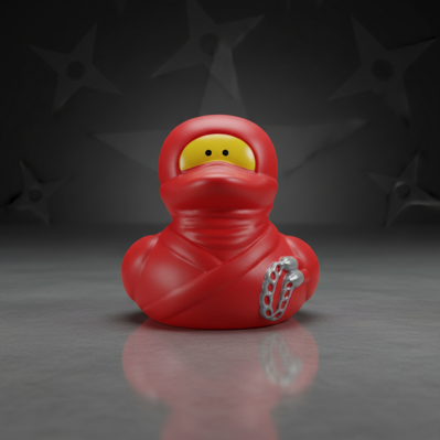 Ninja Mini Ducks (Red)