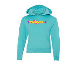 Mint Blue TownPool Hooded Sweatshirt Youth