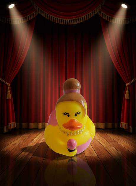 Singer Rubber Duck (Pink)