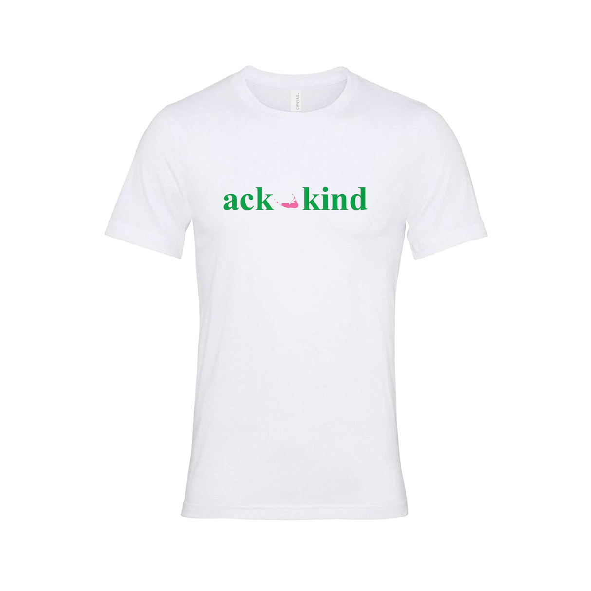 Ack Kind (Green Logo) Short Sleeve Tee Shirt