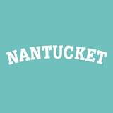 Nantucket Madaket Mint Long Sleeve Tee Shirt White Logo