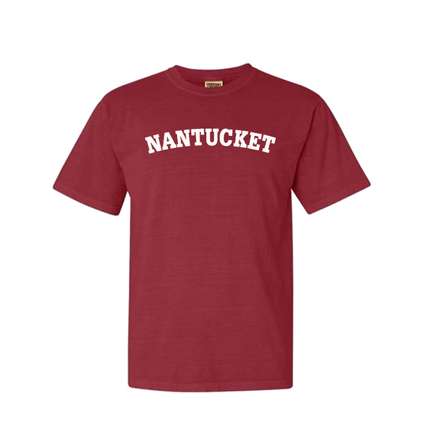 Nantucket Arch Short Sleeve Tee Shirt Nantucket Red