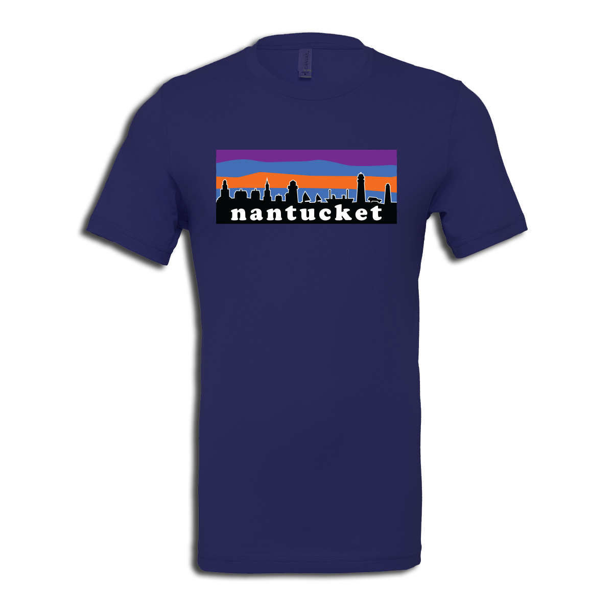 Skyline Short Sleeve T Shirt (Navy)