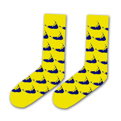 Yellow Nantucket Sock