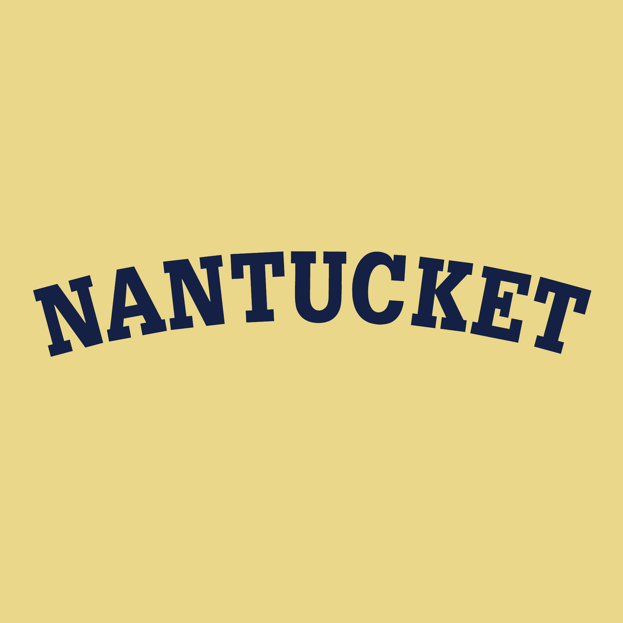 Nantucket Yellow Tee Shirt